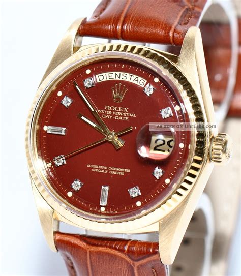 uhren herren rolex lederarmband|rolex herren armband.